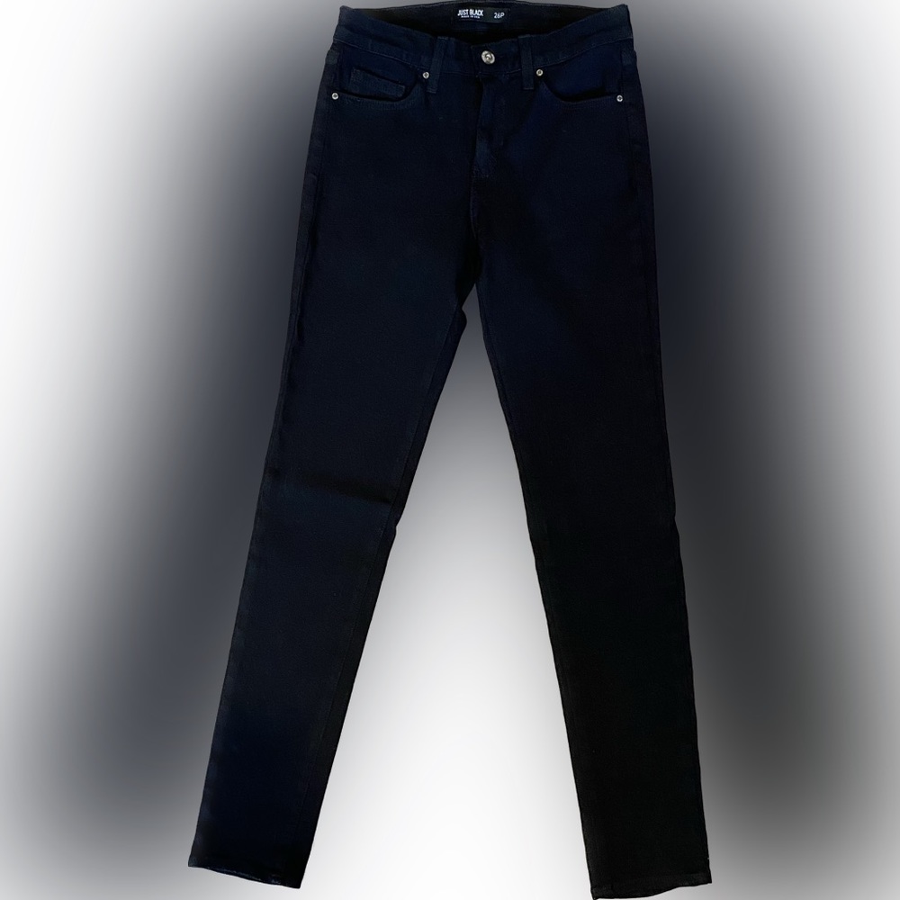 Just Black Skinny Jeans, 26P, Black